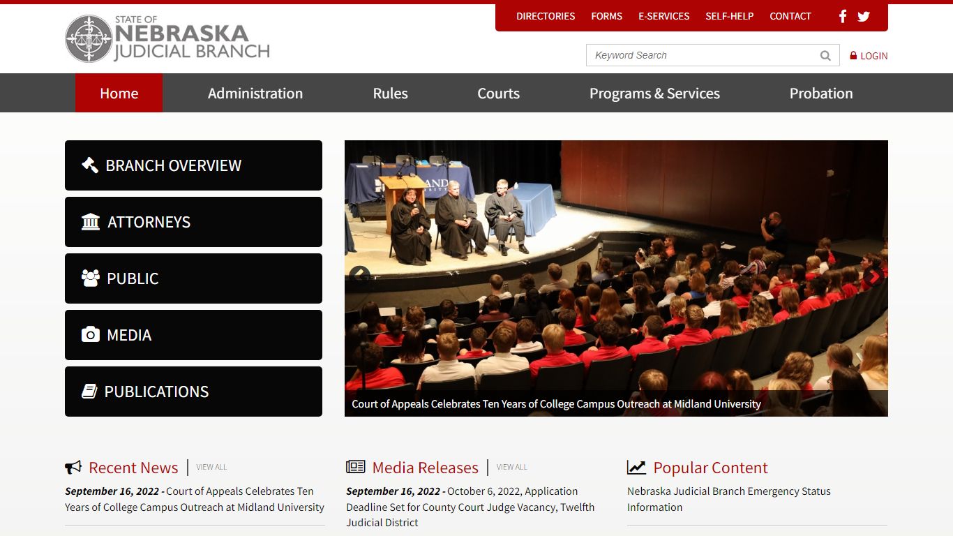 Nebraska Judicial Branch